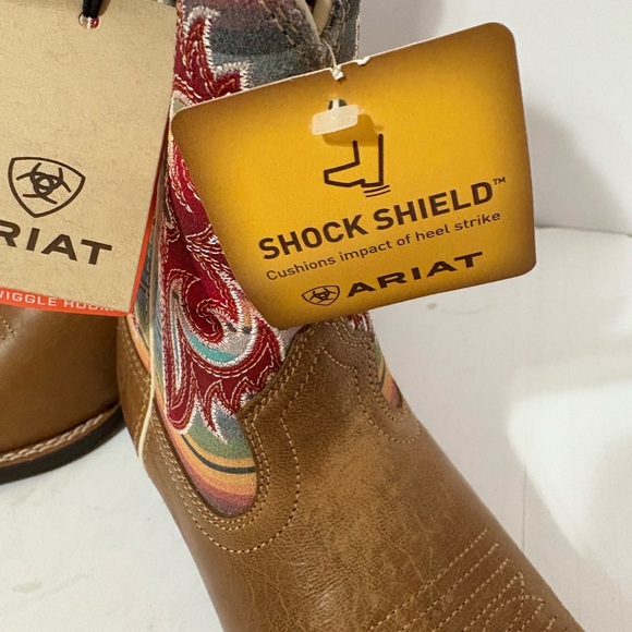 Ariat kids' Western boots, NWT the Lonestar Western Boot - Picture 6 of 9